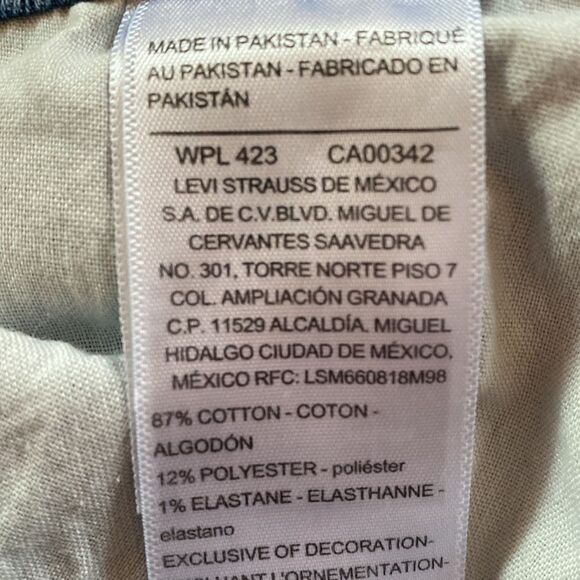 Levi’s Signature Boy’s Frayed Adjustable Waist Jeans Size 16 - Picture 7 of 15